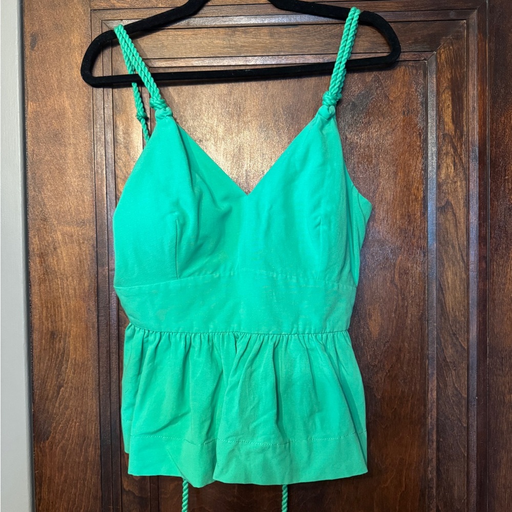 Lilly Pulitzer Vibrant Green Camisole Top